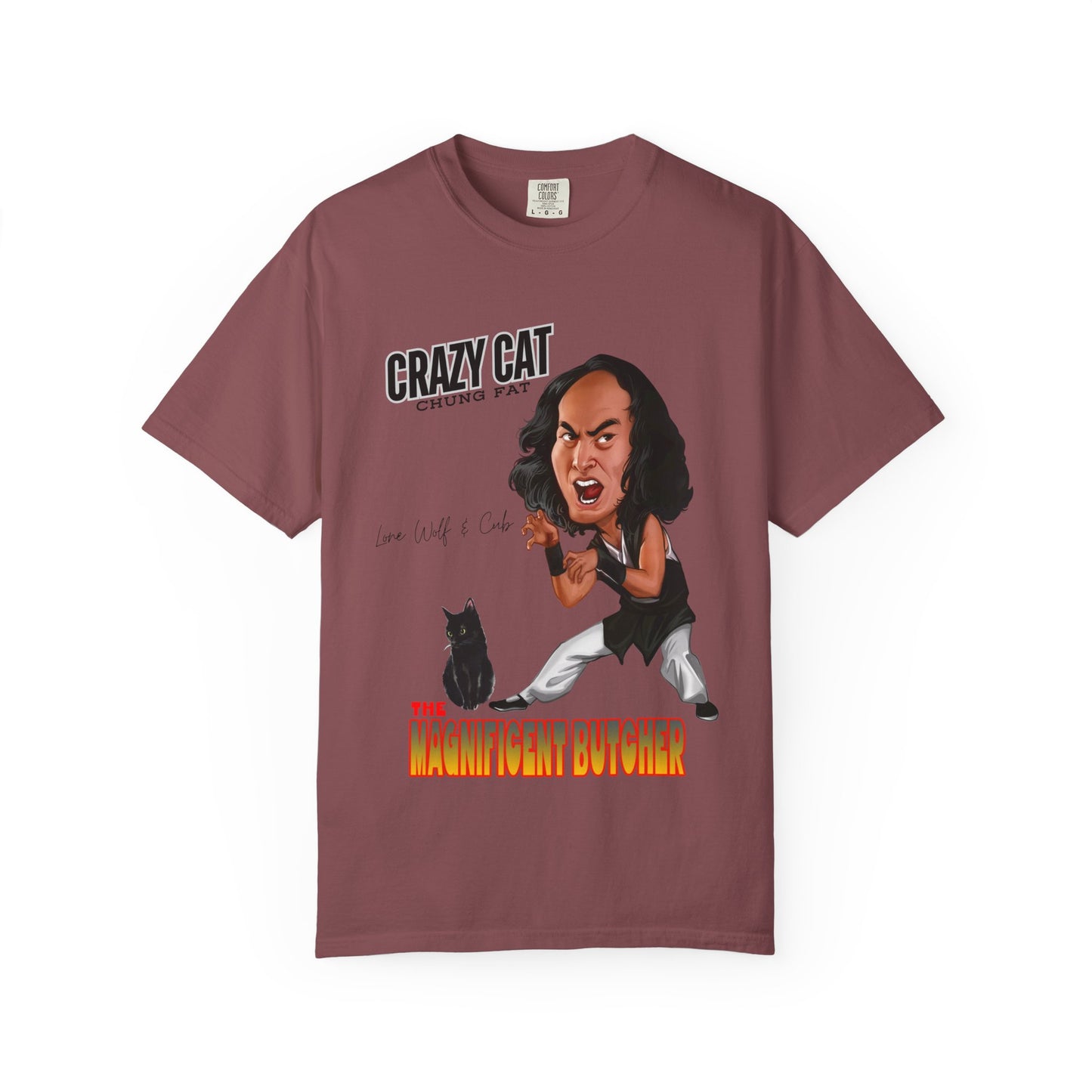 Retro Magnificent Butcher "Crazy Cat" Tee