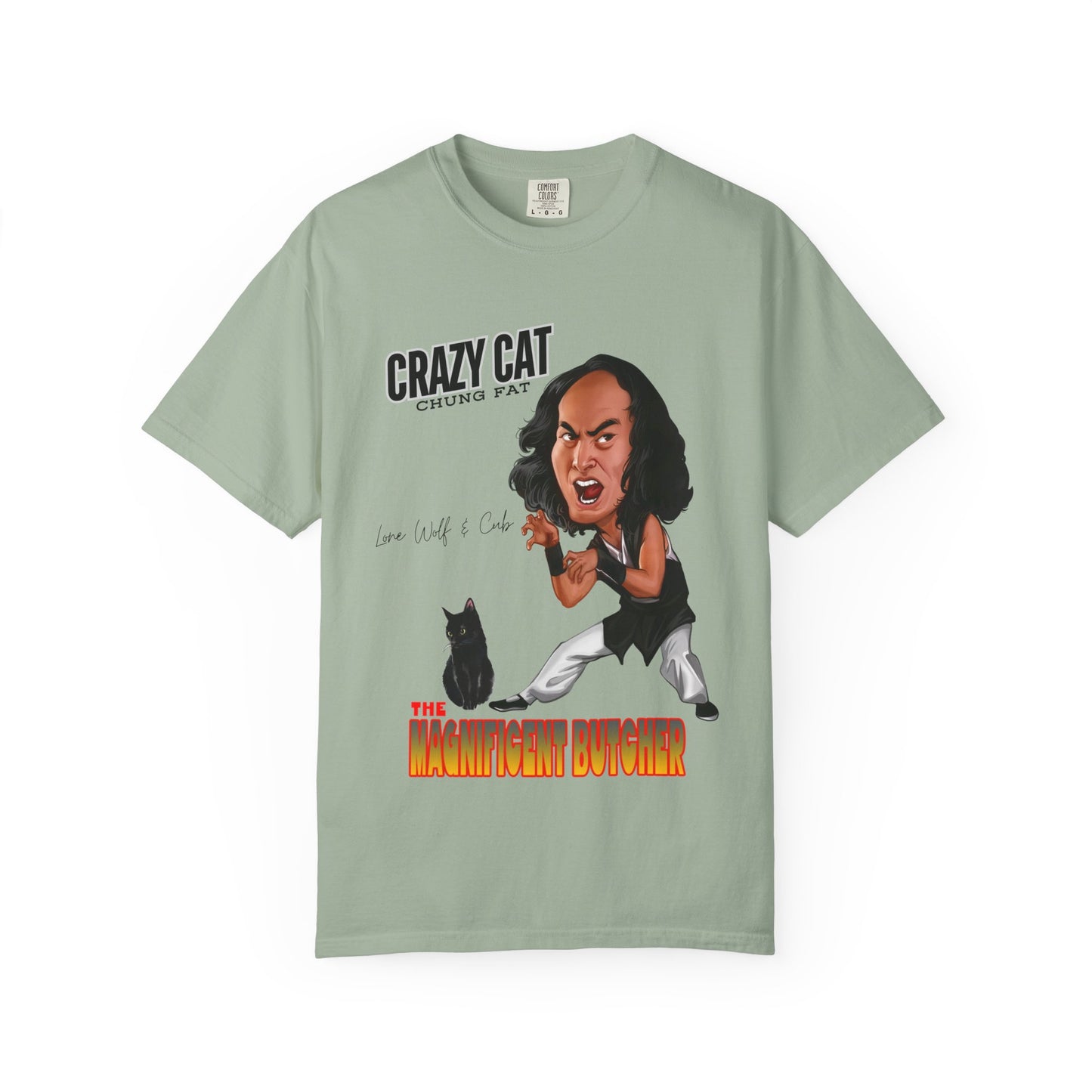 Retro Magnificent Butcher "Crazy Cat" Tee