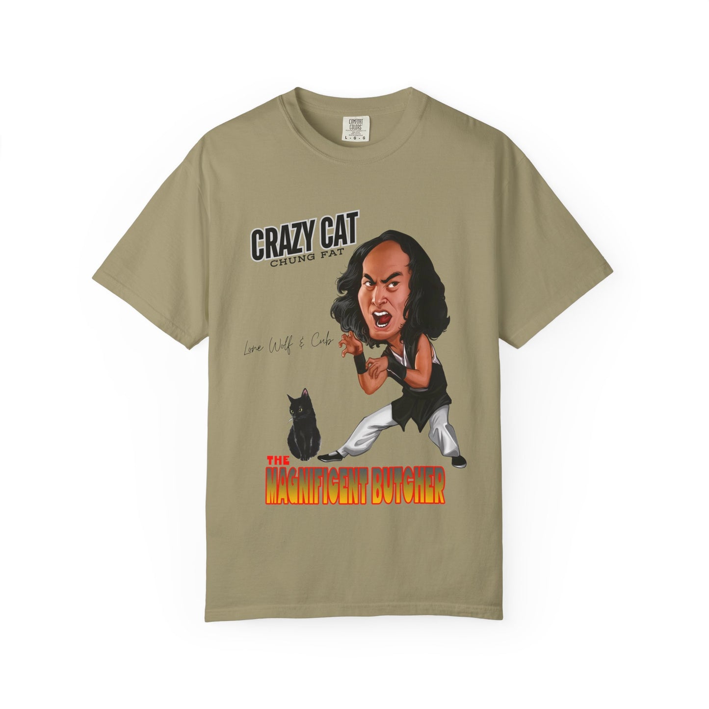 Retro Magnificent Butcher "Crazy Cat" Tee