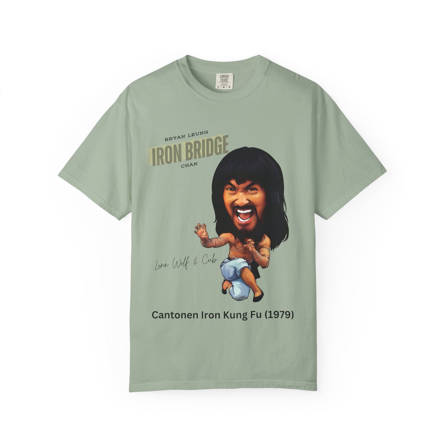 Retro Cantonen Iron Kung Fu "Iron Bridge" Tee