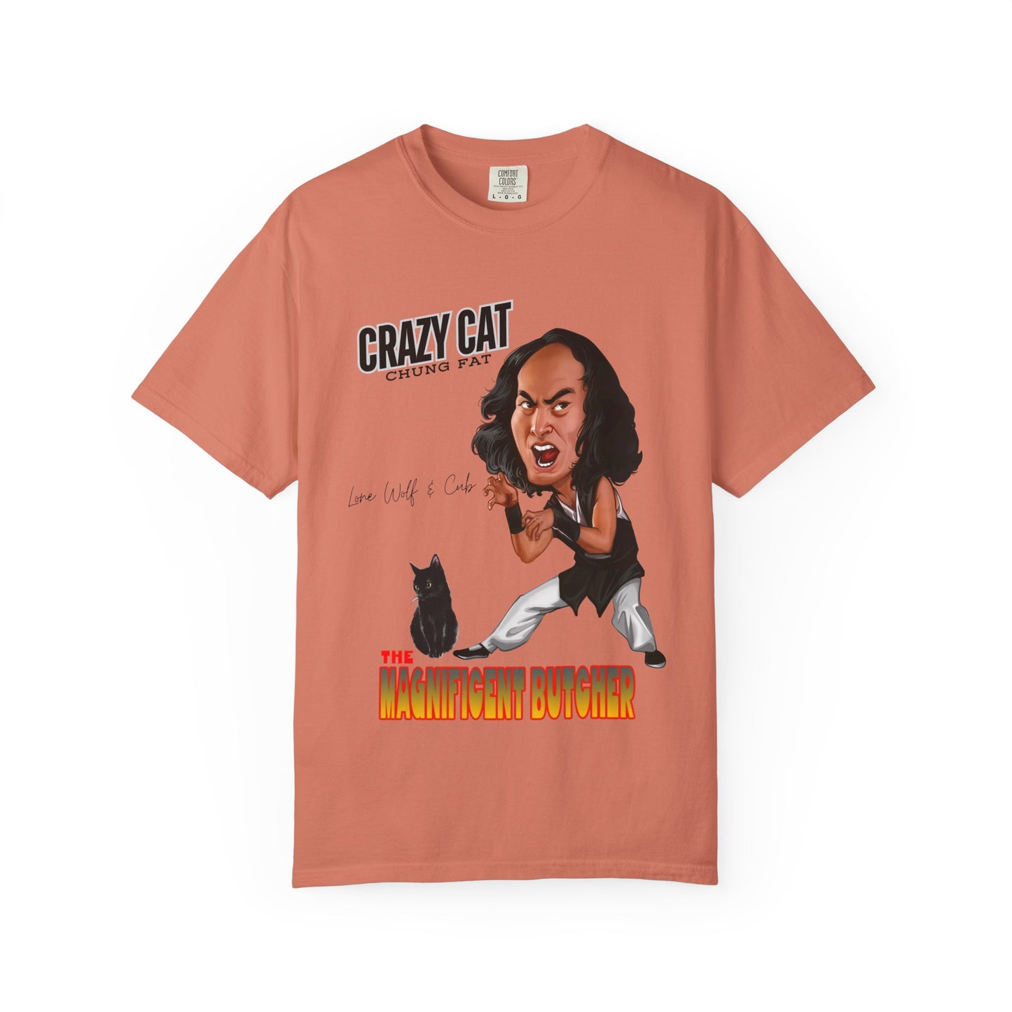 Retro Magnificent Butcher "Crazy Cat" Tee