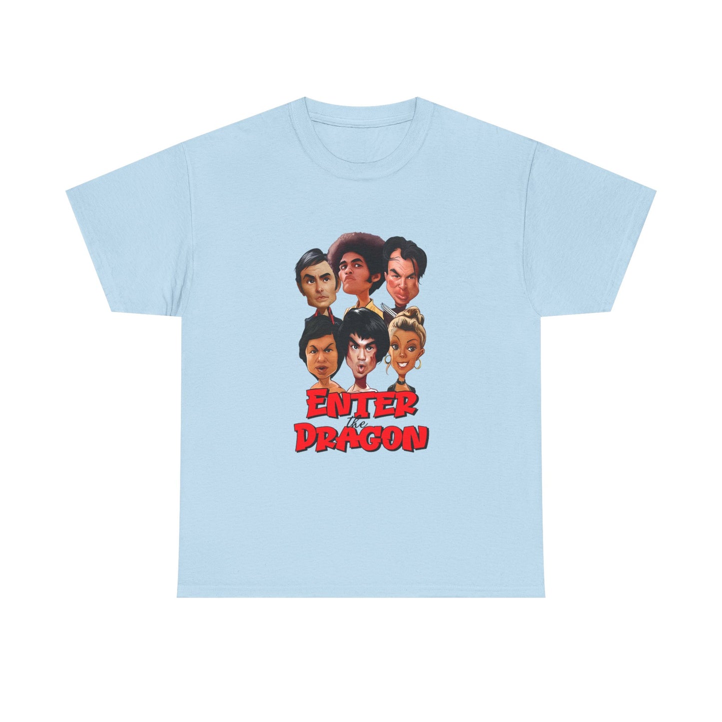 "Faces" Enter the Dragon Tee