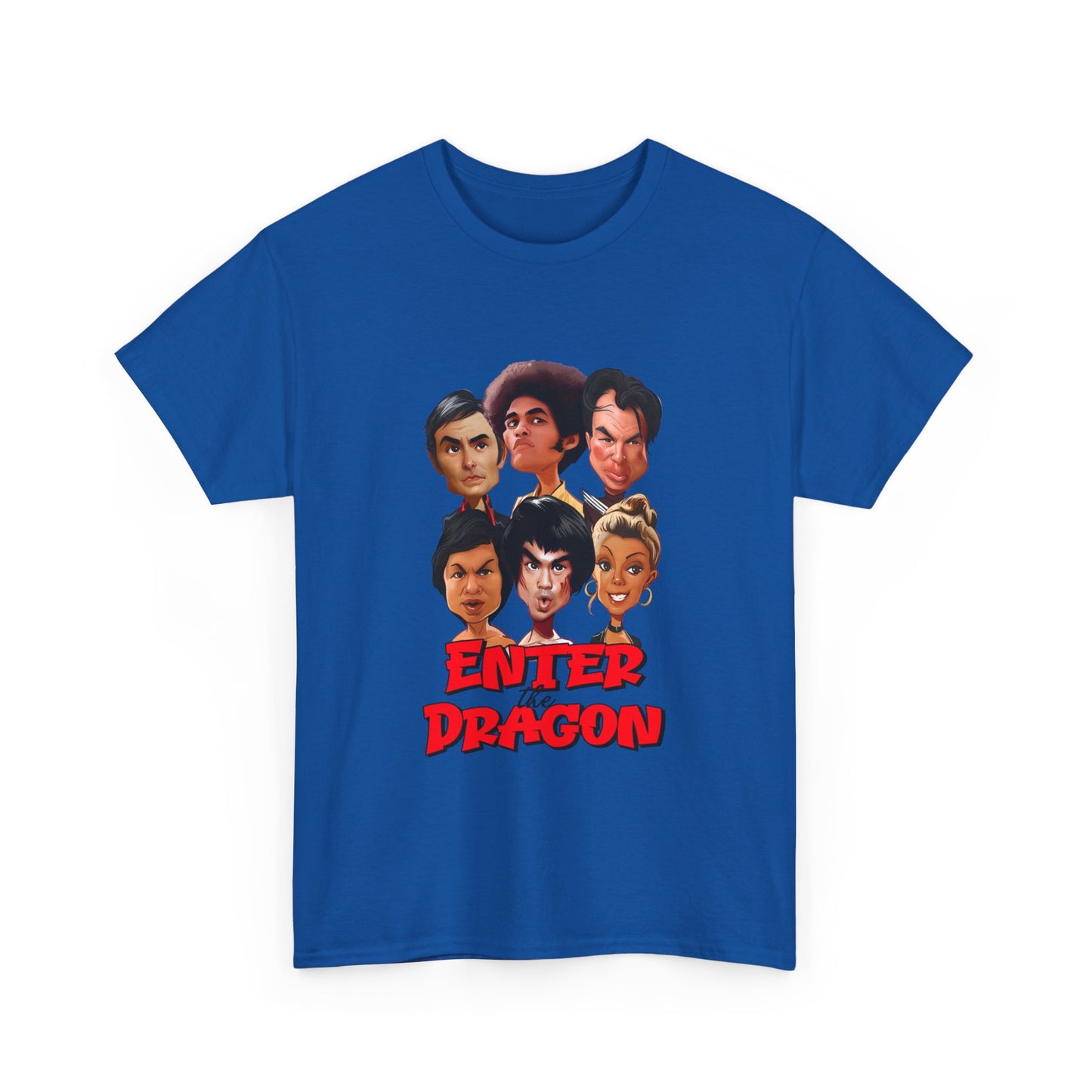 "Faces" Enter the Dragon Tee