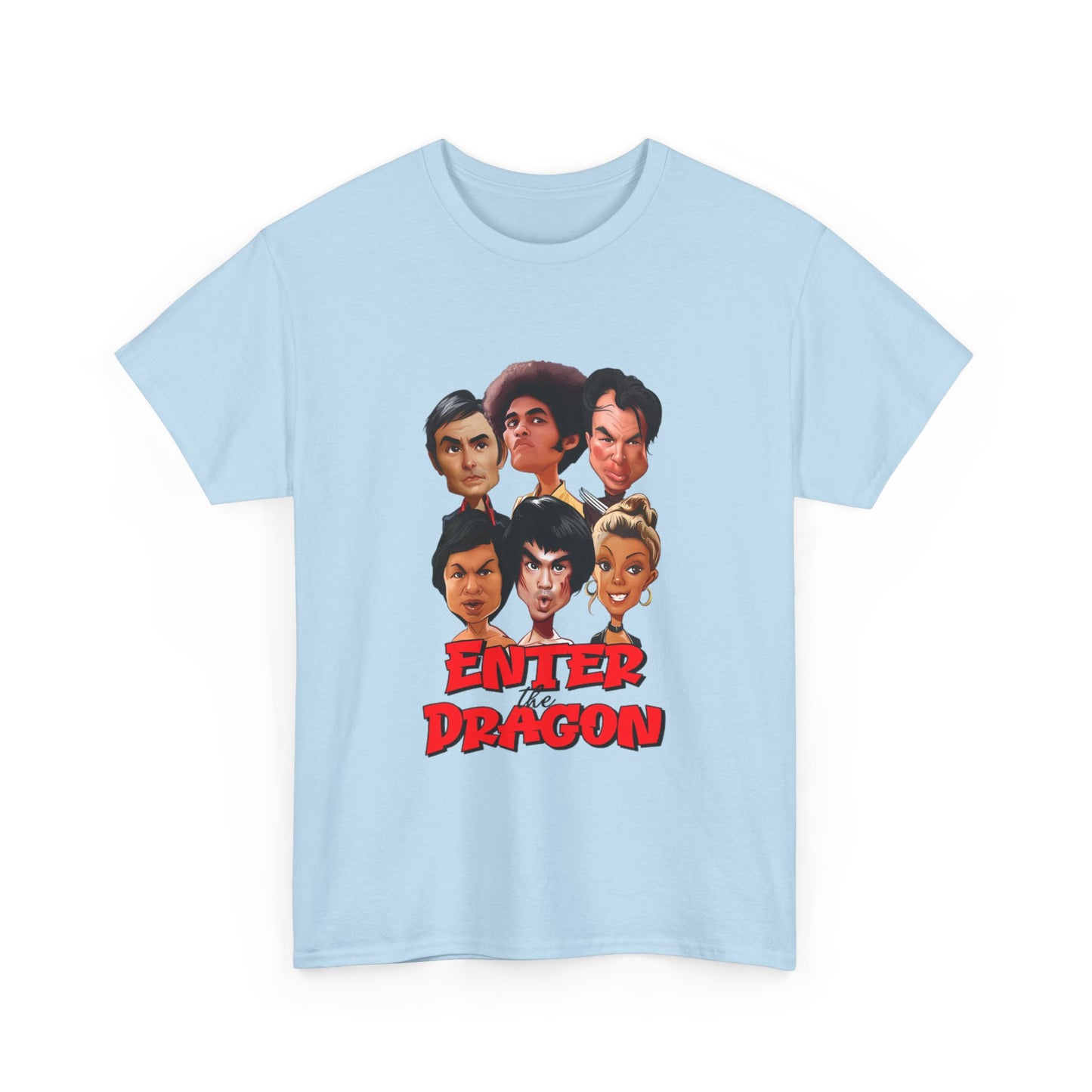 "Faces" Enter the Dragon Tee