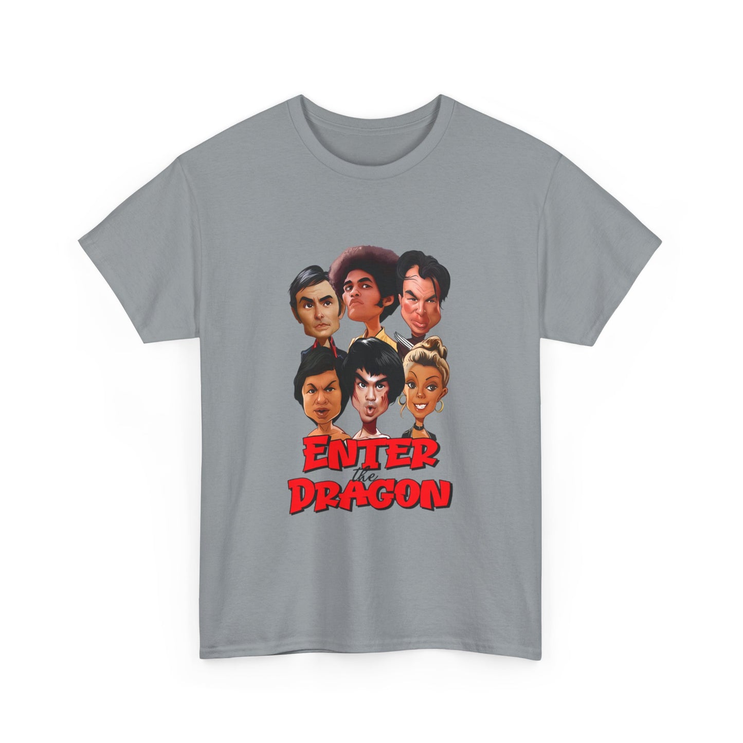 "Faces" Enter the Dragon Tee