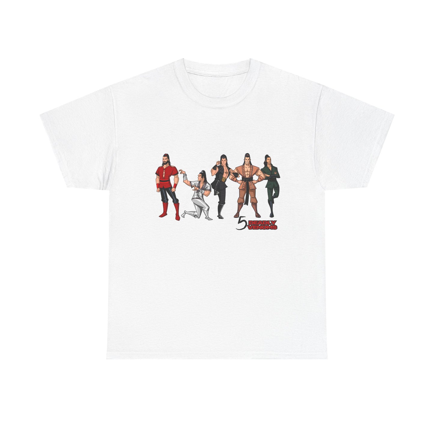 "Five Deadly Venoms" The Series Tee