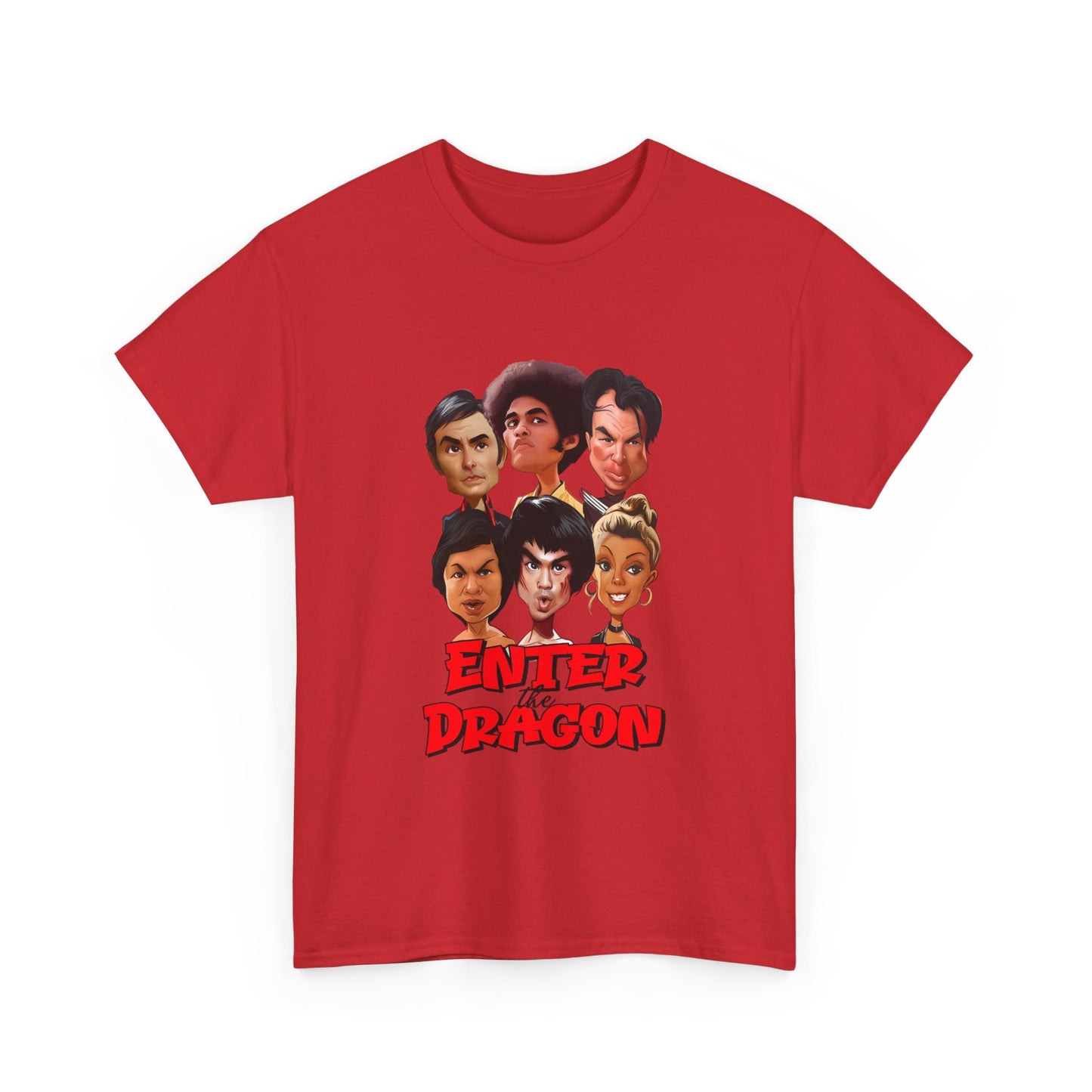 "Faces" Enter the Dragon Tee