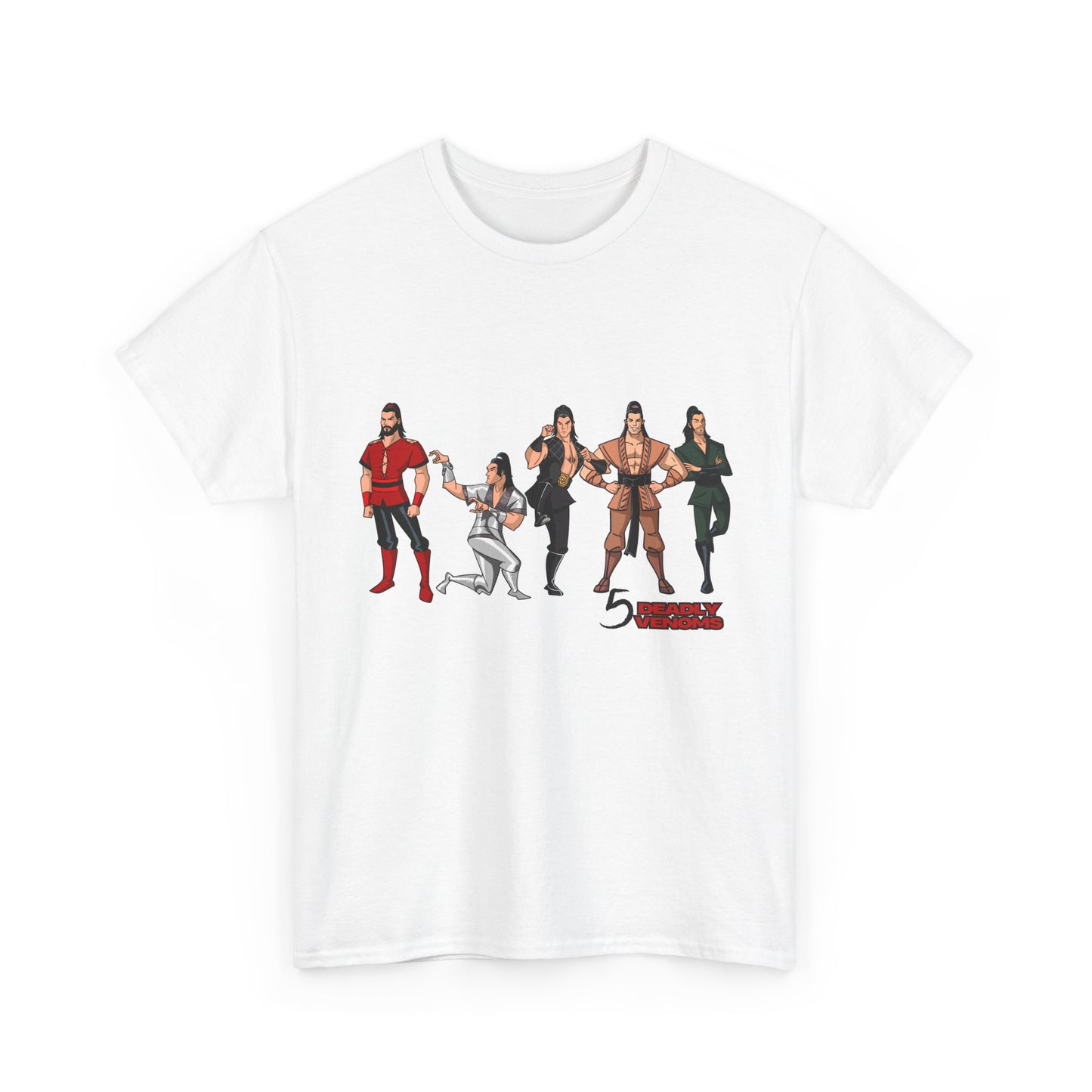 "Five Deadly Venoms" The Series Tee