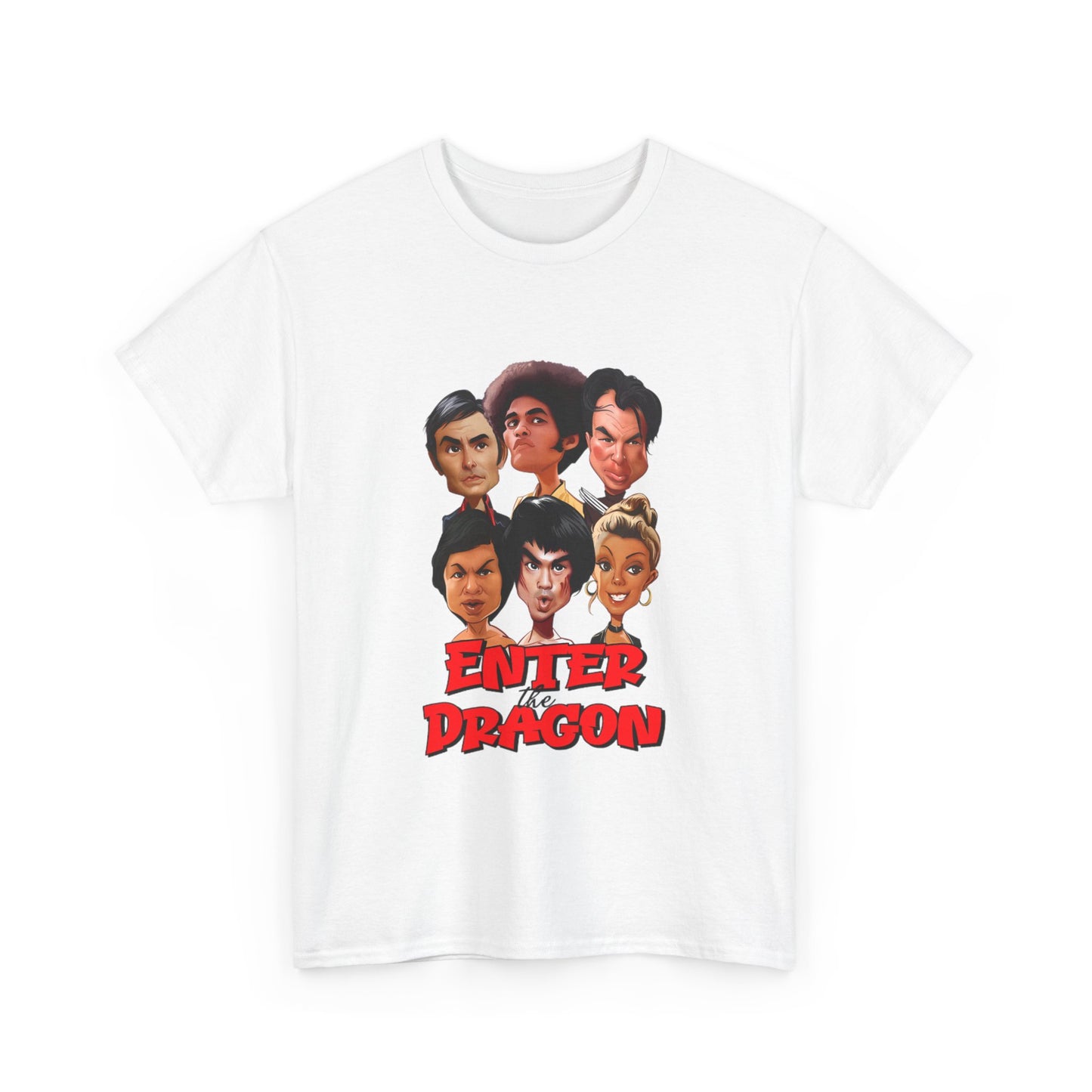 "Faces" Enter the Dragon Tee