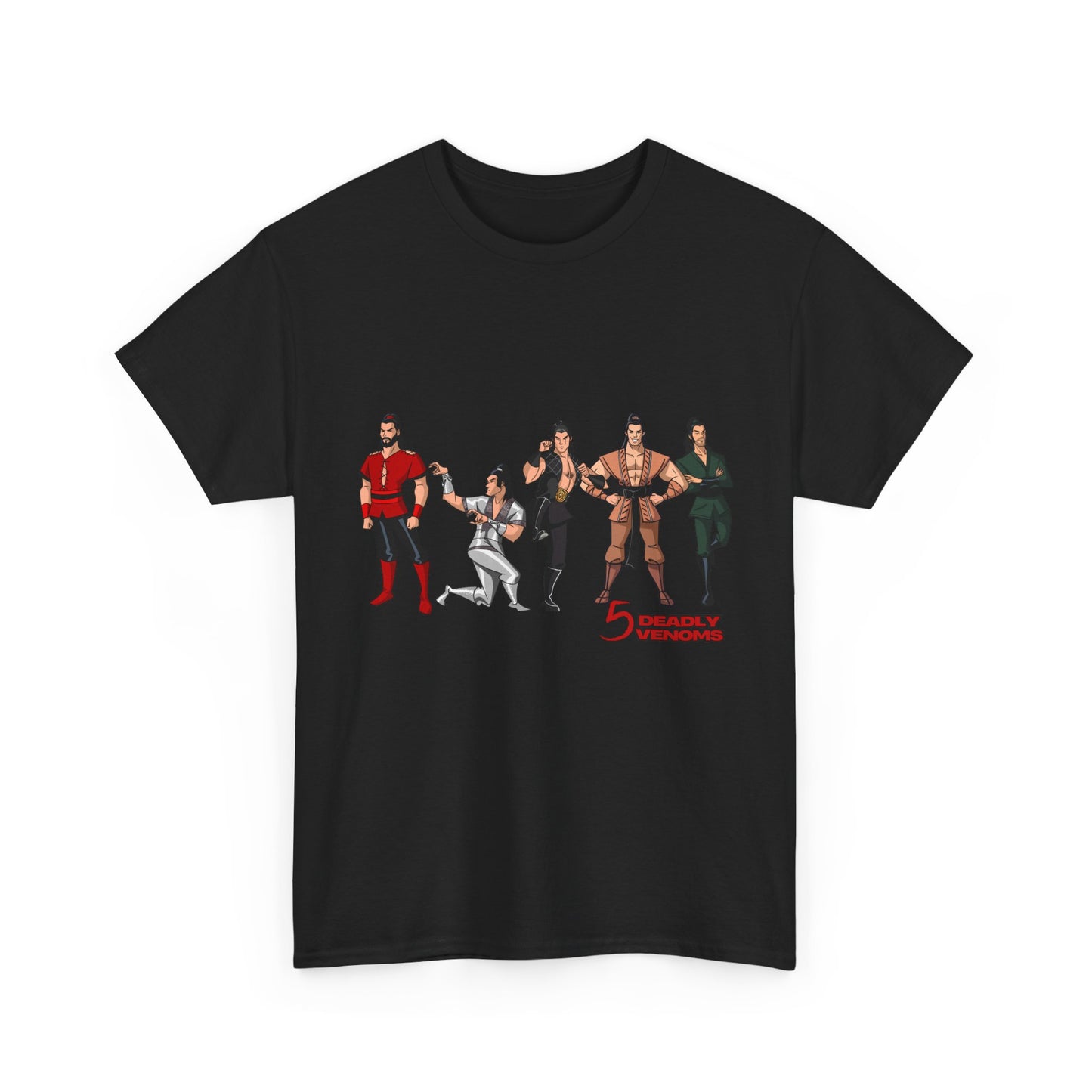 "Five Deadly Venoms" The Series Tee