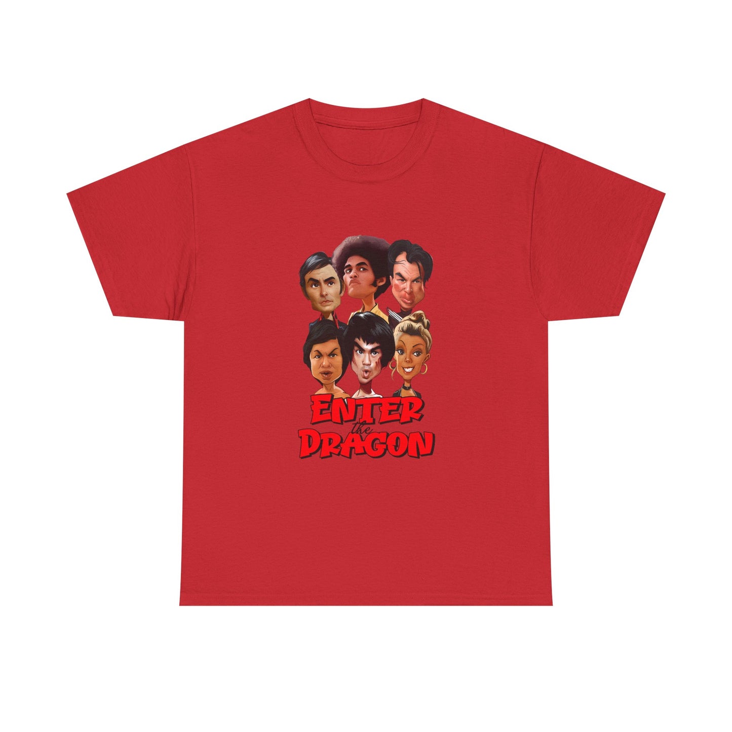 "Faces" Enter the Dragon Tee