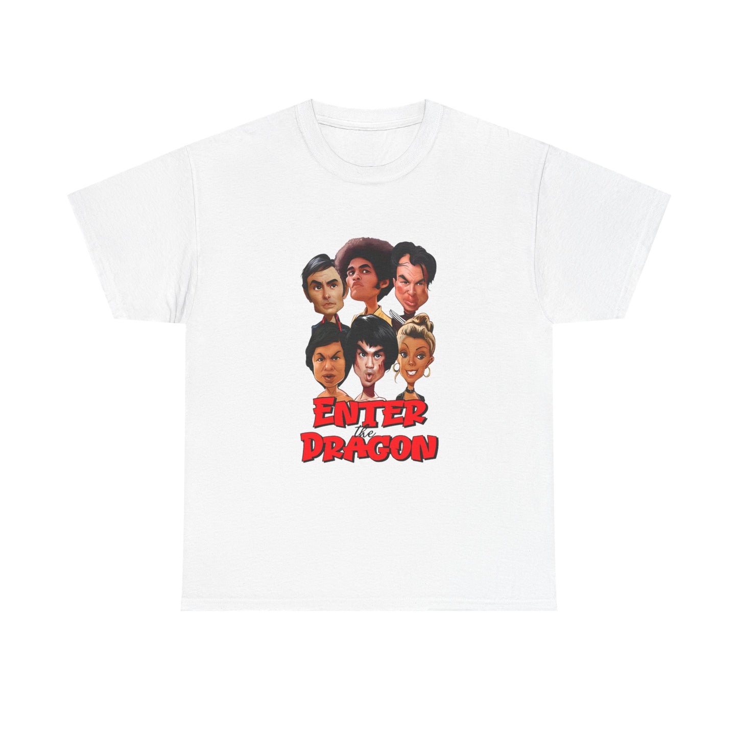 "Faces" Enter the Dragon Tee