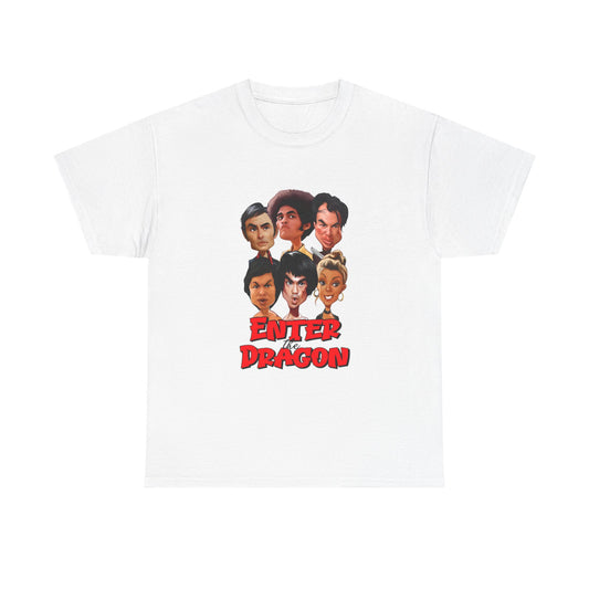 "Faces" Enter the Dragon Tee