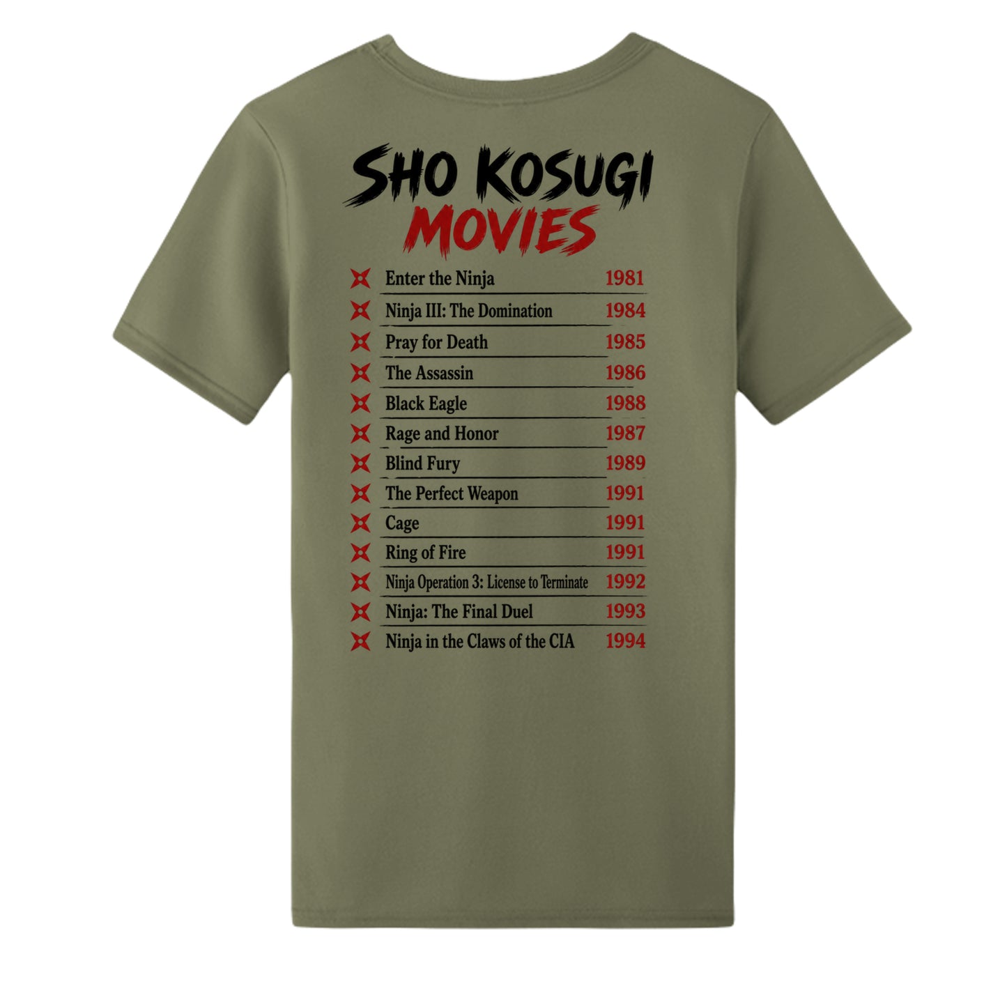 Military Green - CE10 - BACK